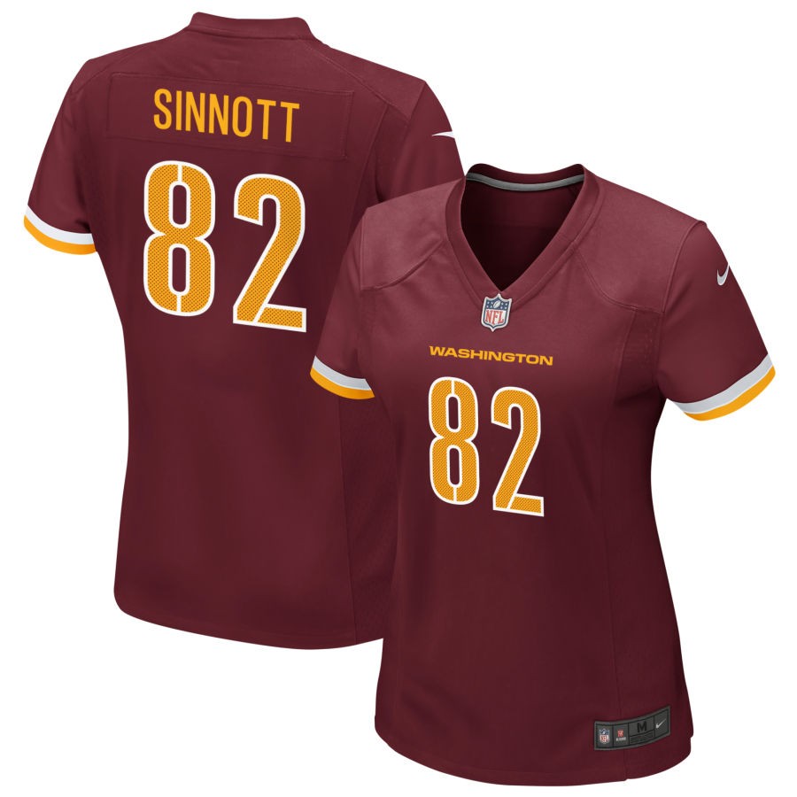 Ben Sinnott Women's Nike Burgundy Washington Commanders Game Custom Player Jersey