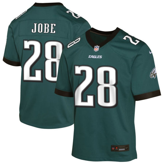 Josh Jobe Youth Nike Midnight Green Philadelphia Eagles Custom Game Jersey