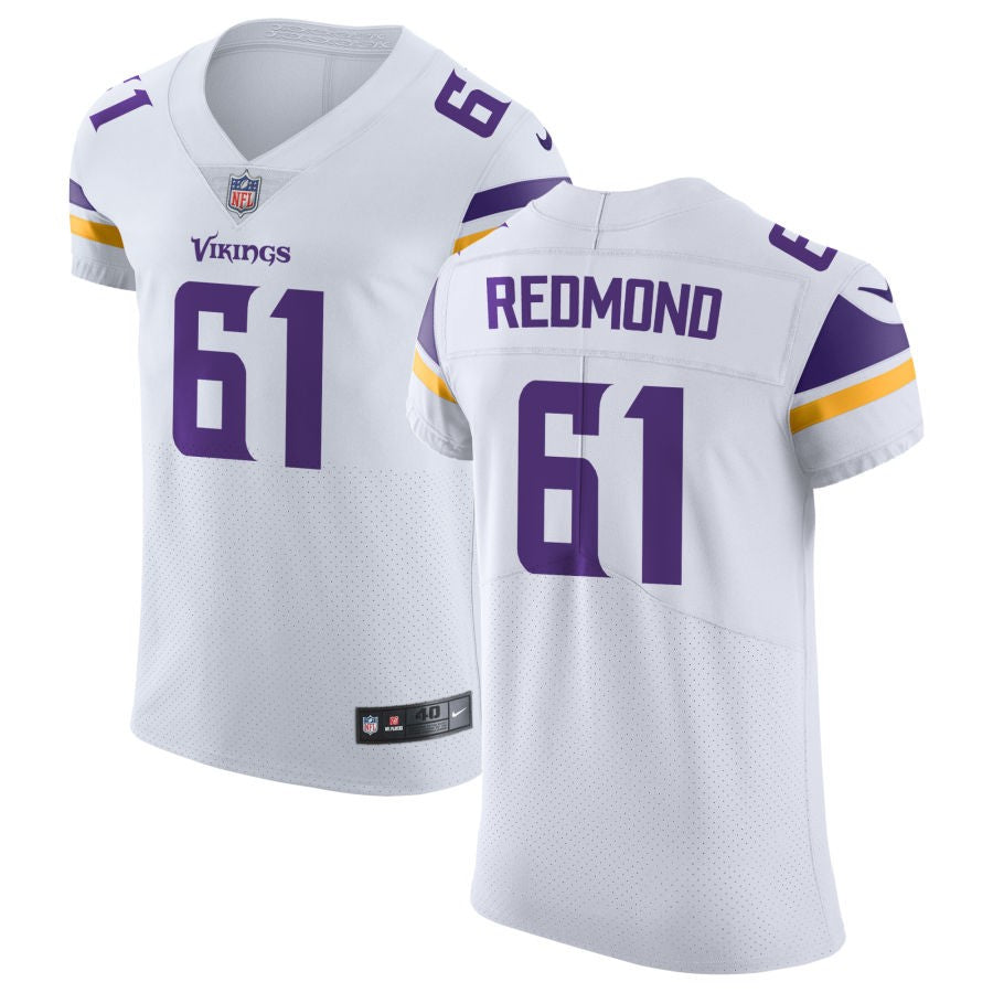 Jalen Redmond Men's Nike White Minnesota Vikings Vapor Untouchable Elite Custom Jersey