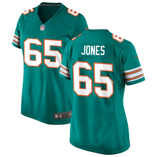 Robert Jones Women's Nike Aqua Miami Dolphins Alternate Custom Game Jersey