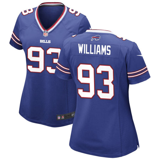 DeShawn Williams Women's Nike Royal Buffalo Bills Custom Game Jersey