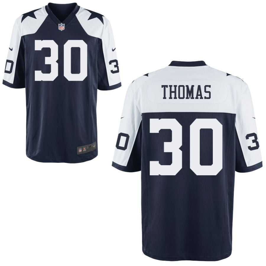 Juanyeh Thomas Nike Youth Dallas Cowboys Customized Alternate Game Jersey