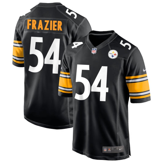 Zach Frazier Men's Nike Black Pittsburgh Steelers Game Custom Player Jersey