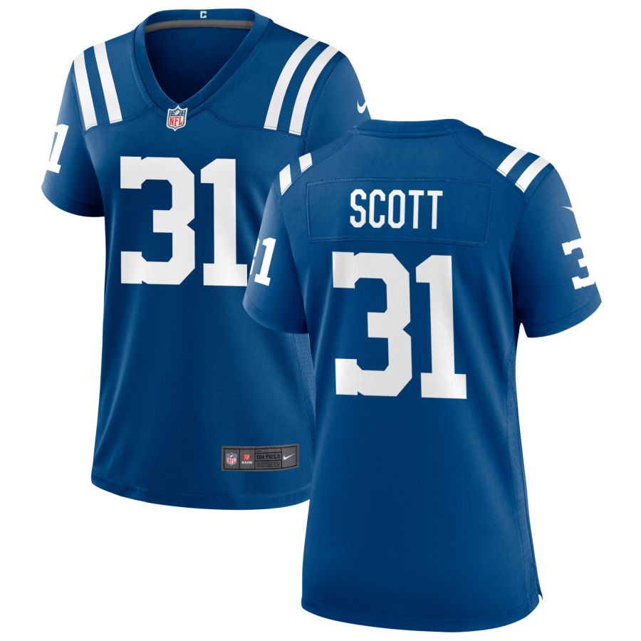 Daniel Scott Women's Nike Indianapolis Colts Royal Custom Game Jersey