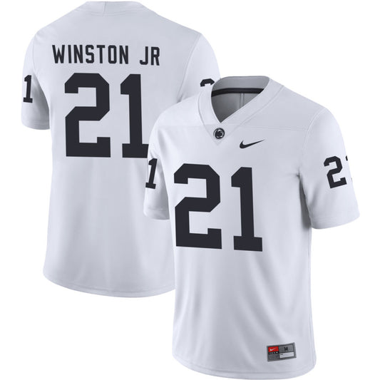 Kevin Winston Jr Men's Nike White Penn State Nittany Lions Pick-A-Player NIL Replica Football Jersey