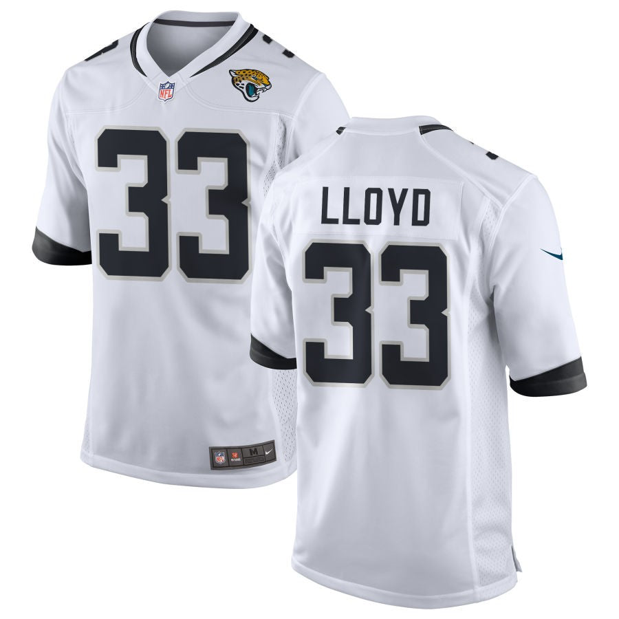 Devin Lloyd Men's Nike White Jacksonville Jaguars Custom Game Jersey