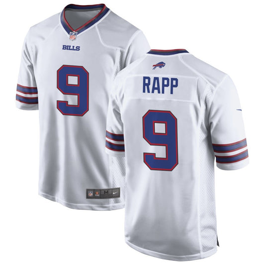 Taylor Rapp Men's Nike White Buffalo Bills Custom Game Jersey