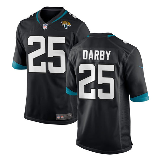 Ronald Darby Youth Nike Black Jacksonville Jaguars Custom Team Color Game Jersey