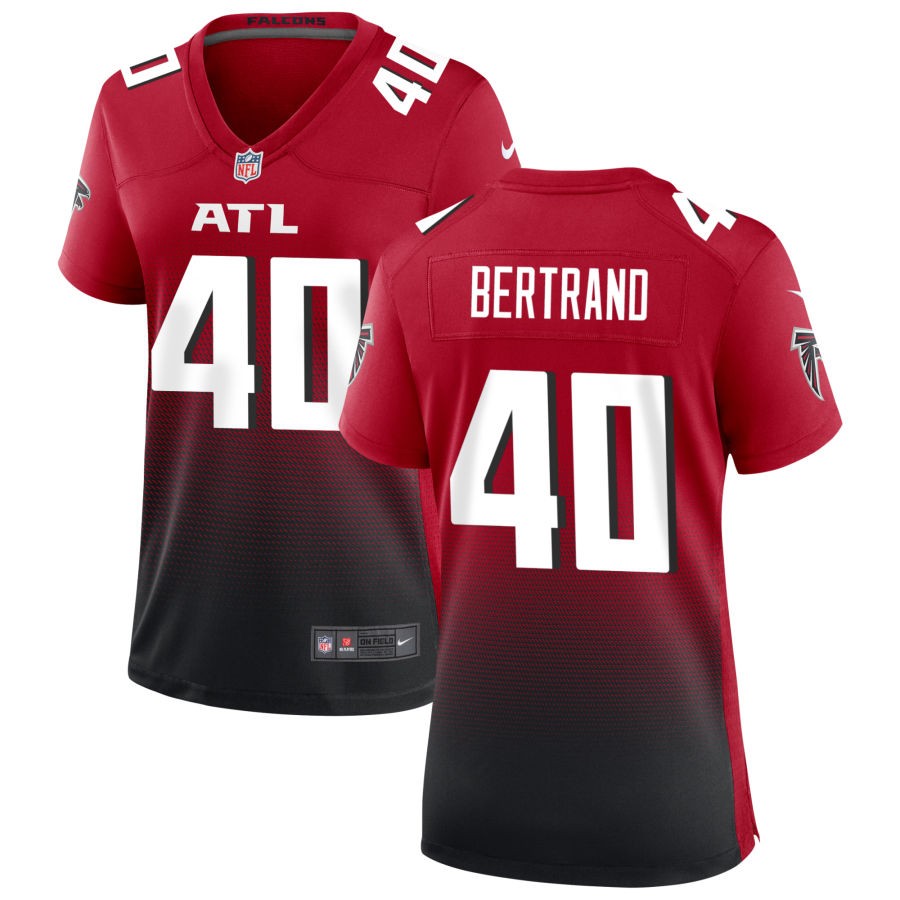 JD Bertrand Women's Nike Red Atlanta Falcons Alternate Custom Game Jersey