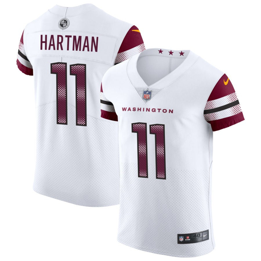 Sam Hartman Men's Nike White Washington Commanders Vapor Untouchable Elite Custom Jersey