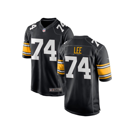 Logan Lee Youth Nike Black Pittsburgh Steelers Alternate Custom Game Jersey