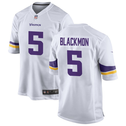 Mekhi Blackmon Men's Nike White Minnesota Vikings Custom Game Jersey