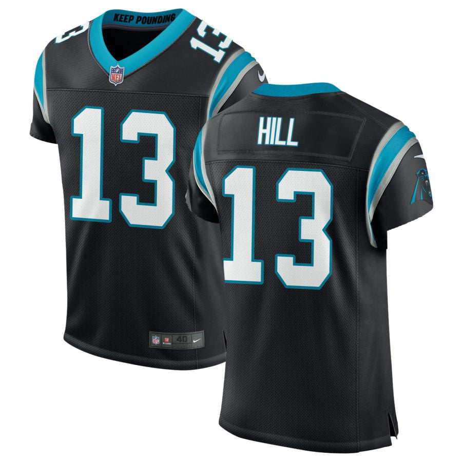 Troy Hill Men's Nike Black Carolina Panthers Classic Custom Elite Jersey