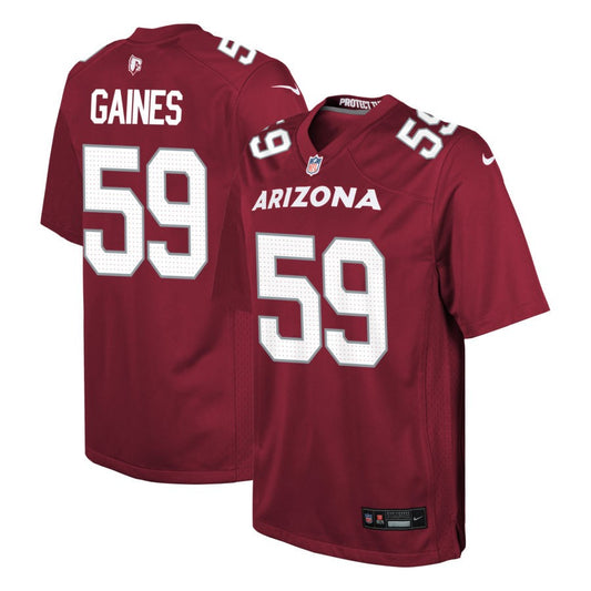 Jon Gaines Youth Nike  Cardinal Arizona Cardinals Custom Game Jersey