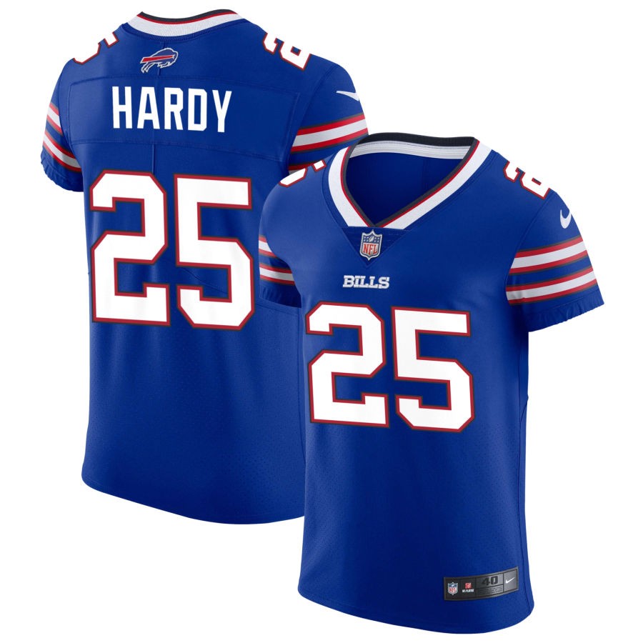 Daequan Hardy Men's Nike Royal Buffalo Bills Vapor Elite Custom Jersey