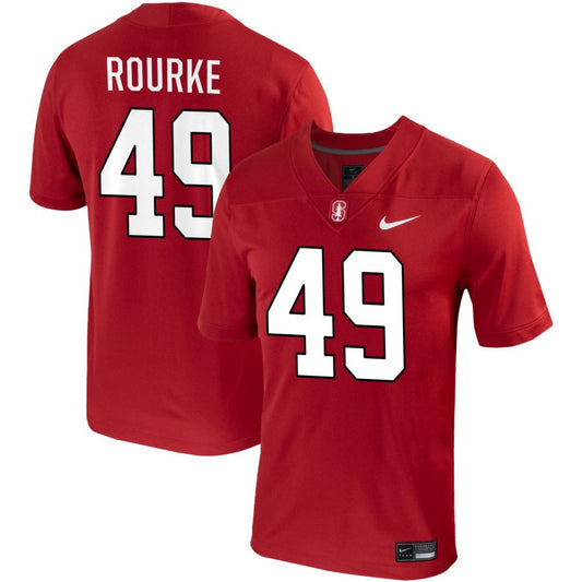 Adam Rourke Men's Nike Cardinal Stanford Cardinal Pick-A-Player NIL Replica Football Jersey