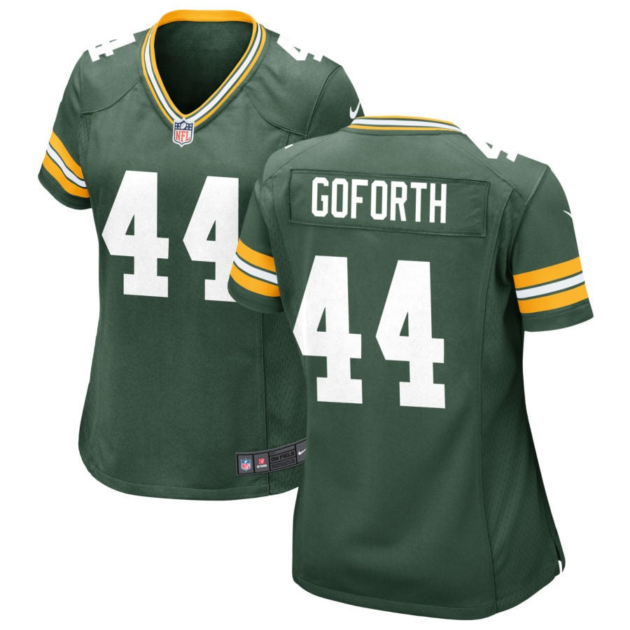 Ralen Goforth Women's Nike Green Green Bay Packers Custom Game Jersey