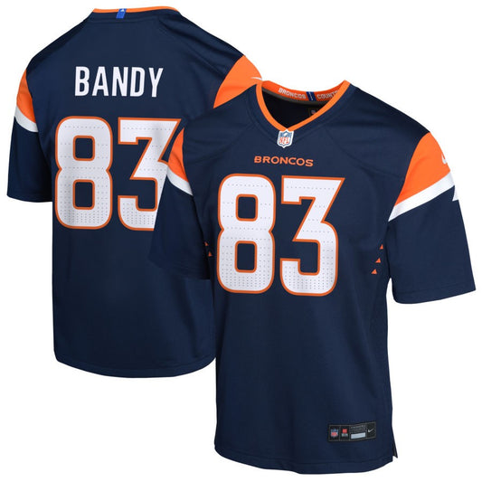 Michael Bandy Youth Nike  Navy Denver Broncos Alternate Custom Game Jersey