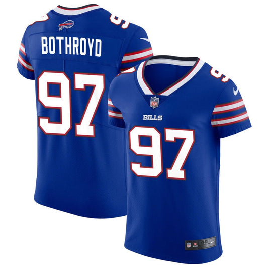 Rondell Bothroyd Men's Nike Royal Buffalo Bills Vapor Elite Custom Jersey