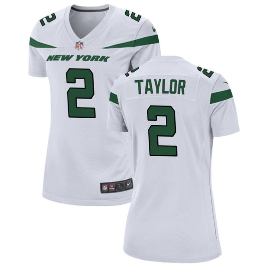 Tyrod Taylor Women's Nike White New York Jets Custom Game Jersey