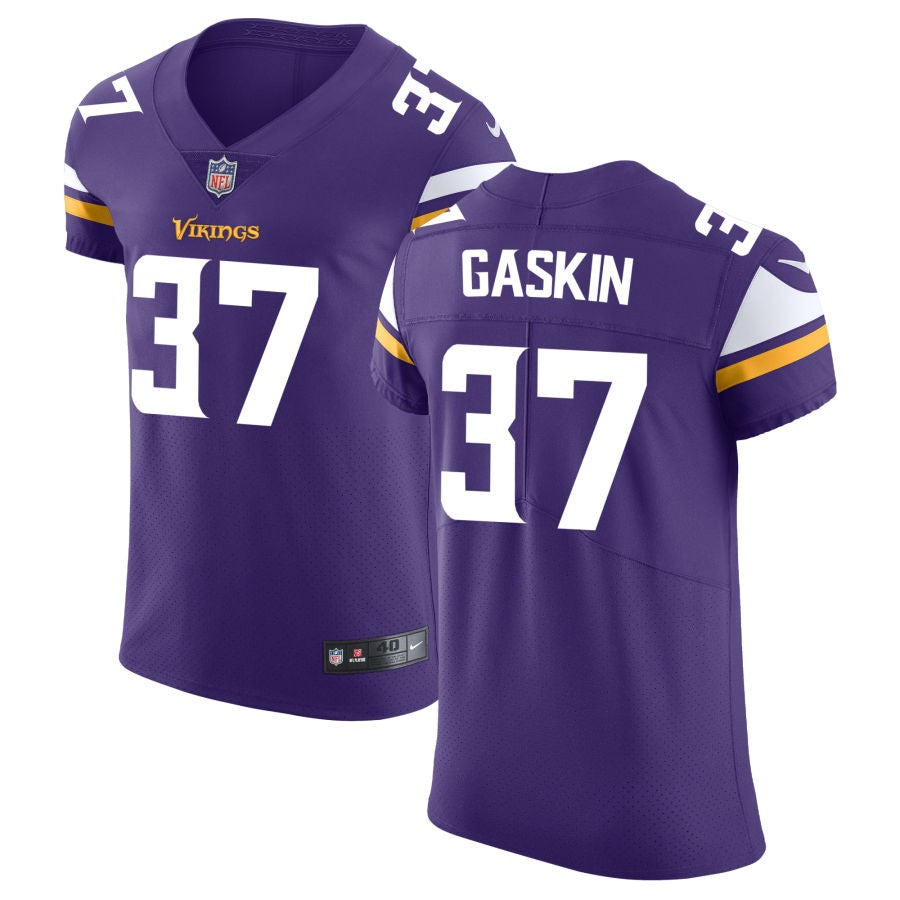 Myles Gaskin Men's Nike Purple Minnesota Vikings Vapor Untouchable Custom Elite Jersey