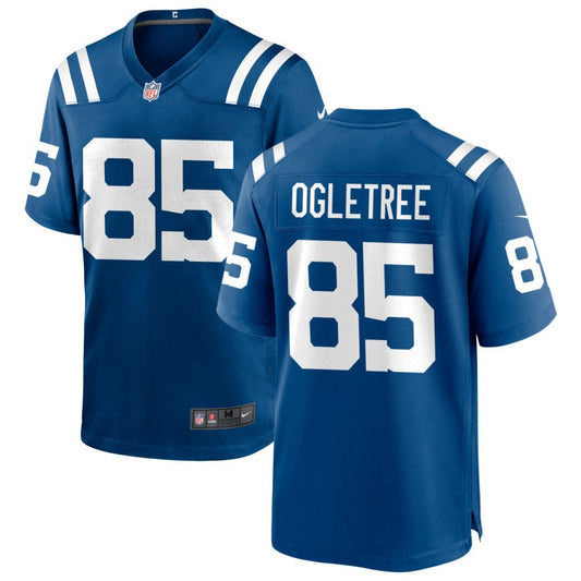 Drew Ogletree Men's Nike Indianapolis Colts Royal Custom Game Jersey