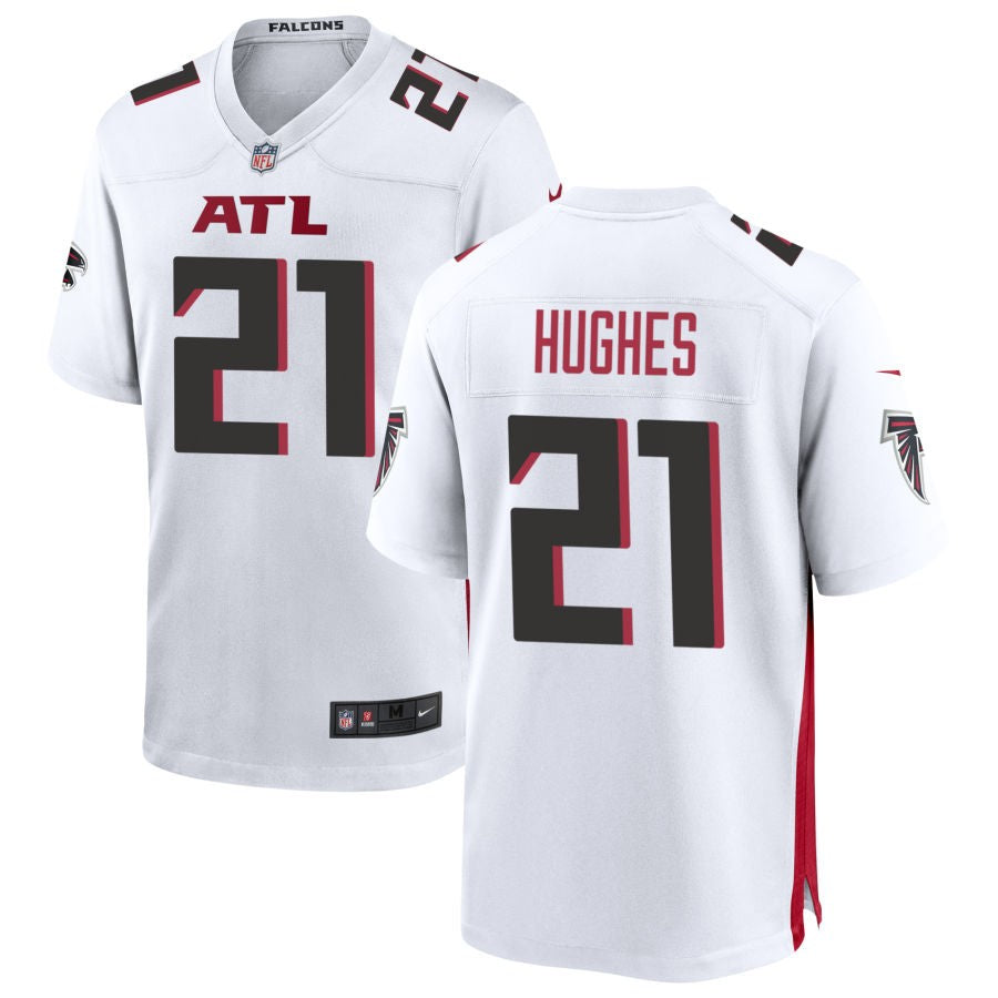 Mike Hughes Men's Nike White Atlanta Falcons Custom Game Jersey