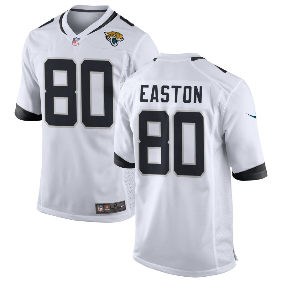 Brevin Easton Men's Nike White Jacksonville Jaguars Custom Game Jersey