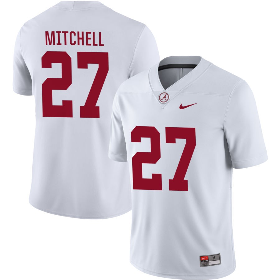 Tony Mitchell Men's Nike White Alabama Crimson Tide Pick-A-Player NIL Replica Football Jersey