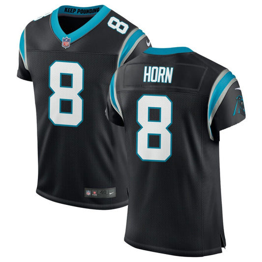 Jaycee Horn Men's Nike Black Carolina Panthers Classic Custom Elite Jersey