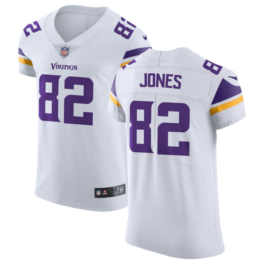 Jeshaun Jones Men's Nike White Minnesota Vikings Vapor Untouchable Elite Custom Jersey