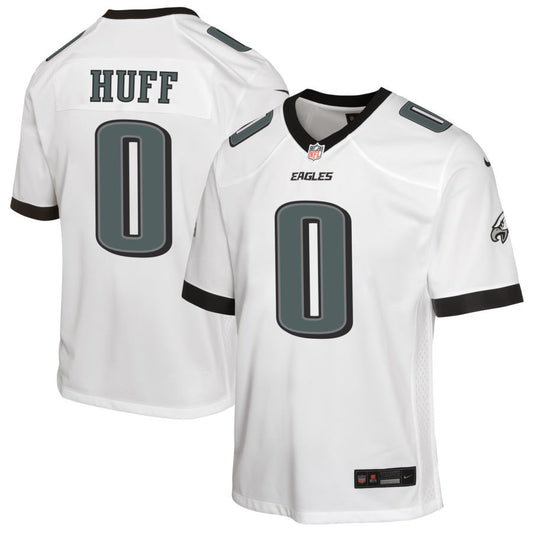 Bryce Huff Youth Nike White Philadelphia Eagles Custom Game Jersey