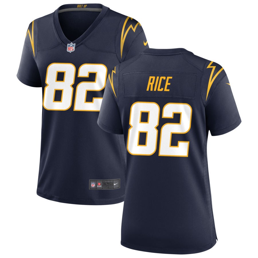 Brenden Rice Women's Nike Navy Los Angeles Chargers Alternate Custom Game Jersey