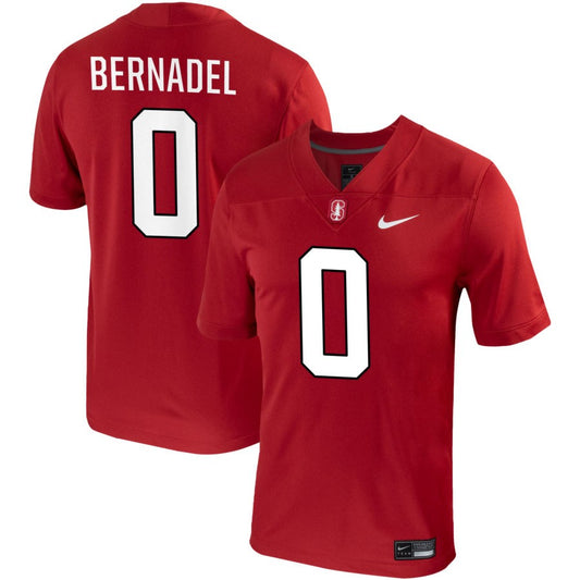 Gaethan Bernadel Men's Nike Cardinal Stanford Cardinal Pick-A-Player NIL Replica Football Jersey