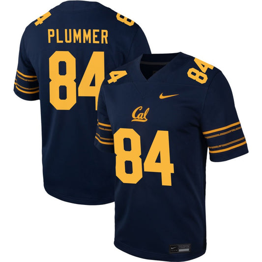 Jaiven Plummer Men's Nike  Navy Cal Bears Pick-A-Player NIL Football Game Jersey