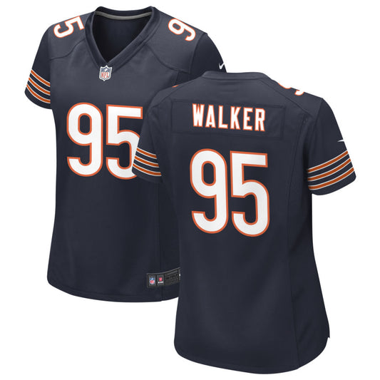 DeMarcus Walker Women's Nike Navy Chicago Bears Custom Game Jersey