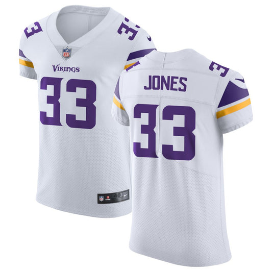 Aaron Jones Men's Nike White Minnesota Vikings Vapor Untouchable Elite Custom Jersey