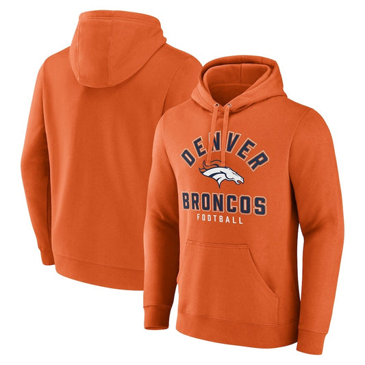 Denver Broncos Between the Pylons Pullover Hoodie