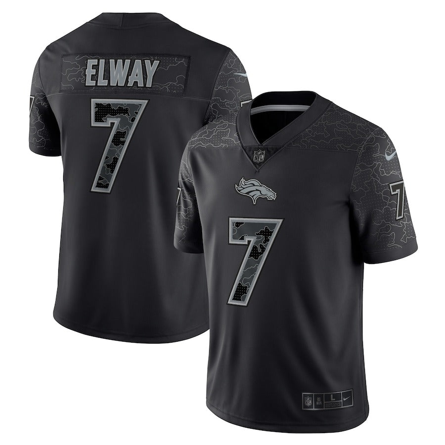 John Elway Denver Broncos Nike Retired Player RFLCTV Limited Jersey