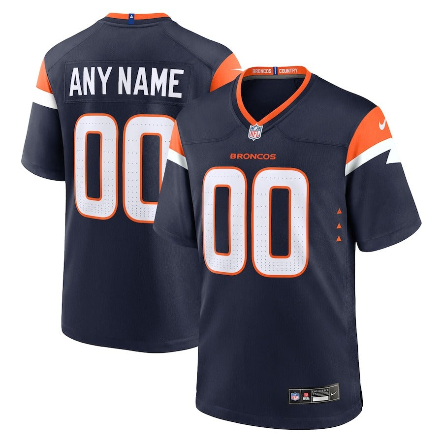 Denver Broncos Nike Alternate Custom Game Jersey