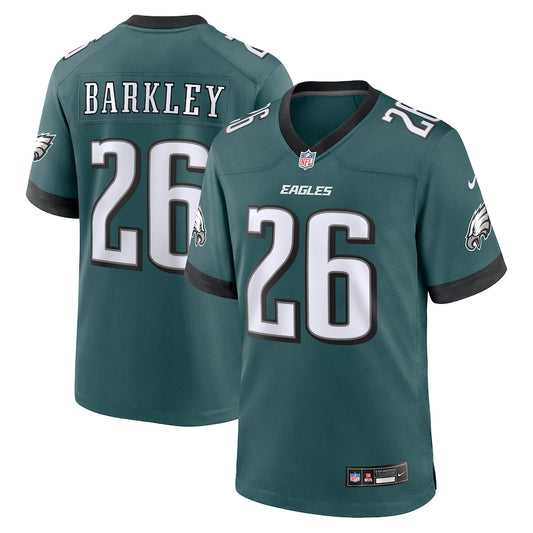 Saquon Barkley Philadelphia Eagles Nike Game Player Jersey - Midnight Green