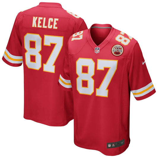 Travis Kelce Kansas City Chiefs Nike Game Jersey - Red