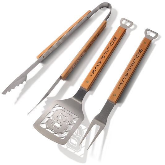 North Carolina State Wolfpack 3-Piece BBQ Set