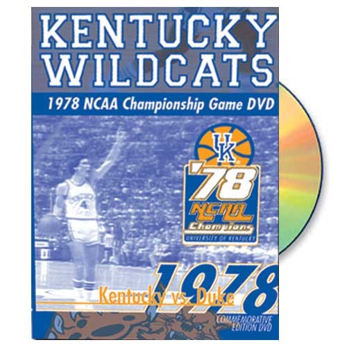 Kentucky Wildcats 1978 NCAA Men's Basketball National Championship DVD