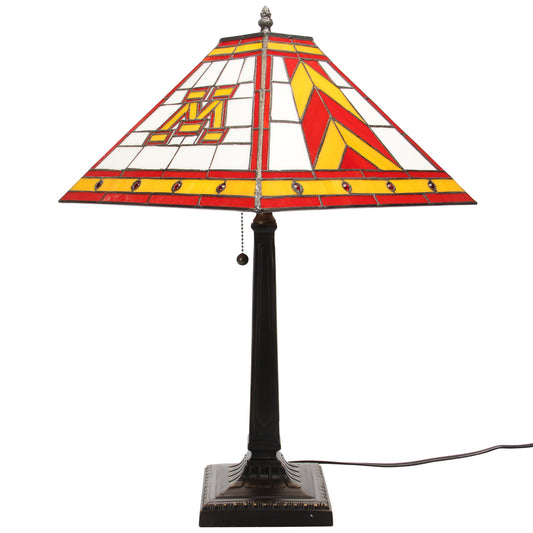 Minnesota Golden Gophers 23" Mission Tiffany Table Lamp