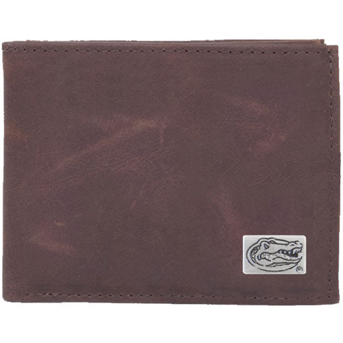 Florida Gators Leather Concho Billfold Wallet