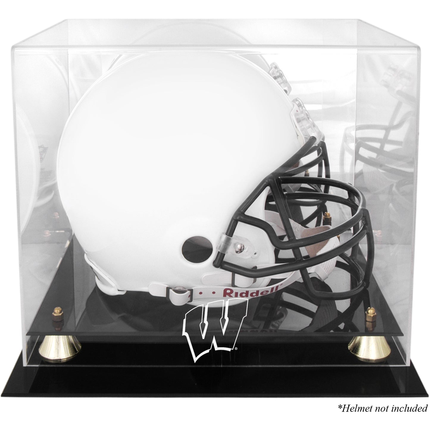 Wisconsin Badgers Golden Classic Helmet Case with Mirrored Back