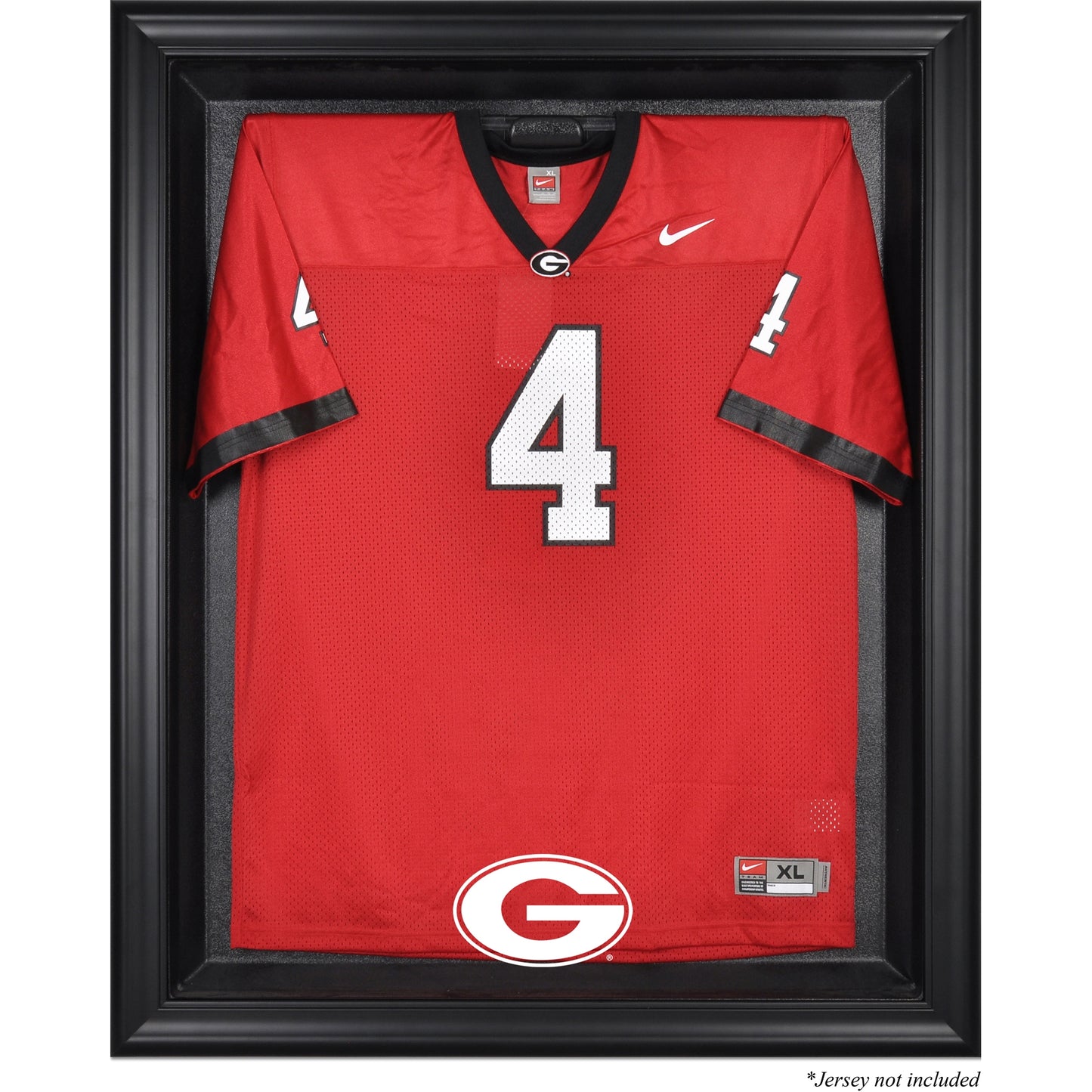 Georgia Bulldogs Black Framed Logo Jersey Display Case
