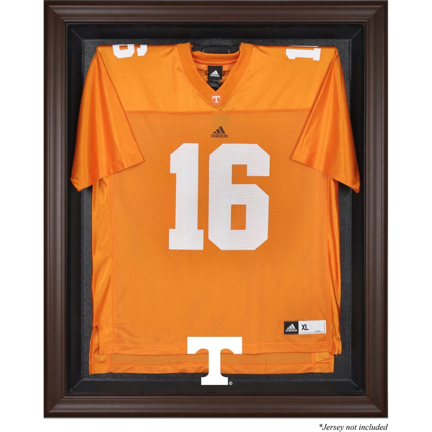 Tennessee Volunteers Brown Framed Logo Jersey Display Case