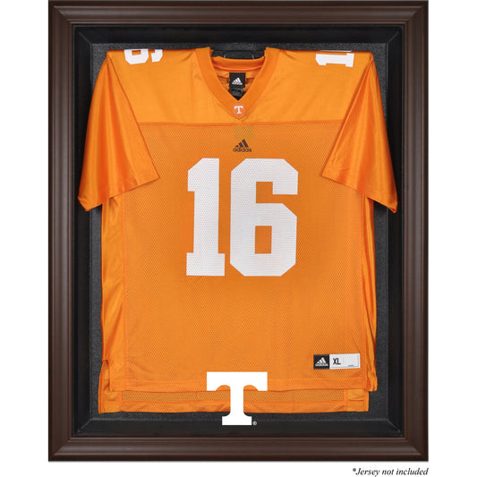 Tennessee Volunteers Brown Framed Logo Jersey Display Case